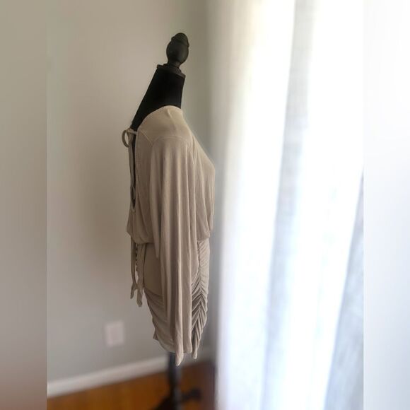 Free people siesta convertible mini Wrap Dress Size L - Picture 12 of 15